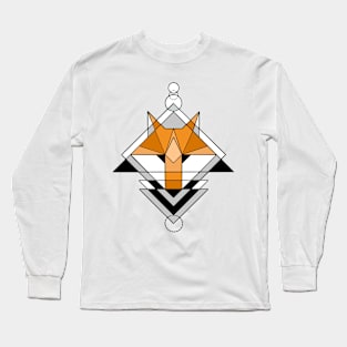 Geometric fox Long Sleeve T-Shirt